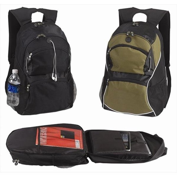 Preferred Nation Preferred Nation P3412.Blk Computer Backpack - Black P3412.Blk